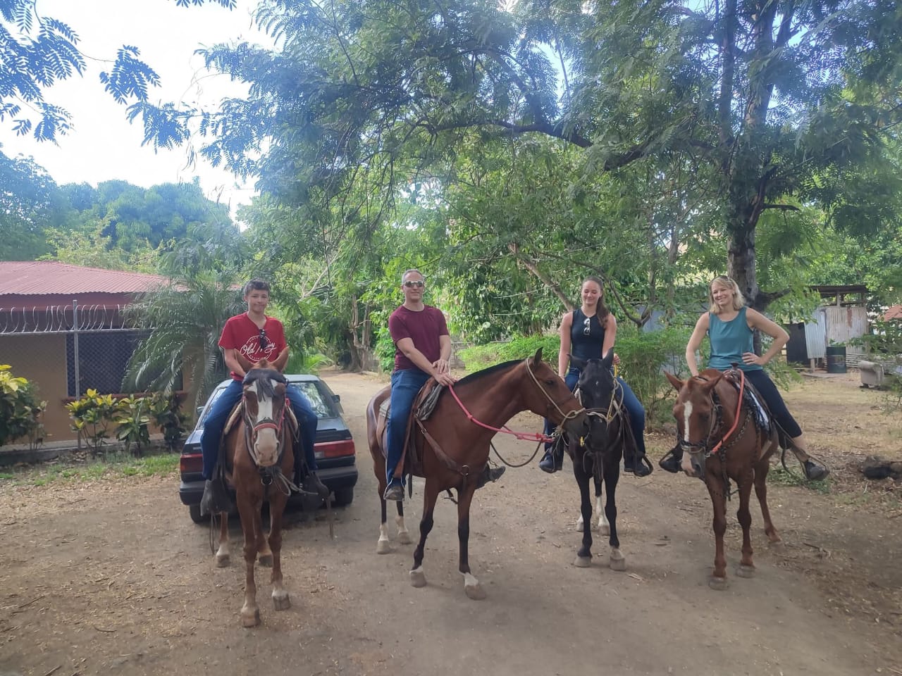 Horseback Riding Sunset
